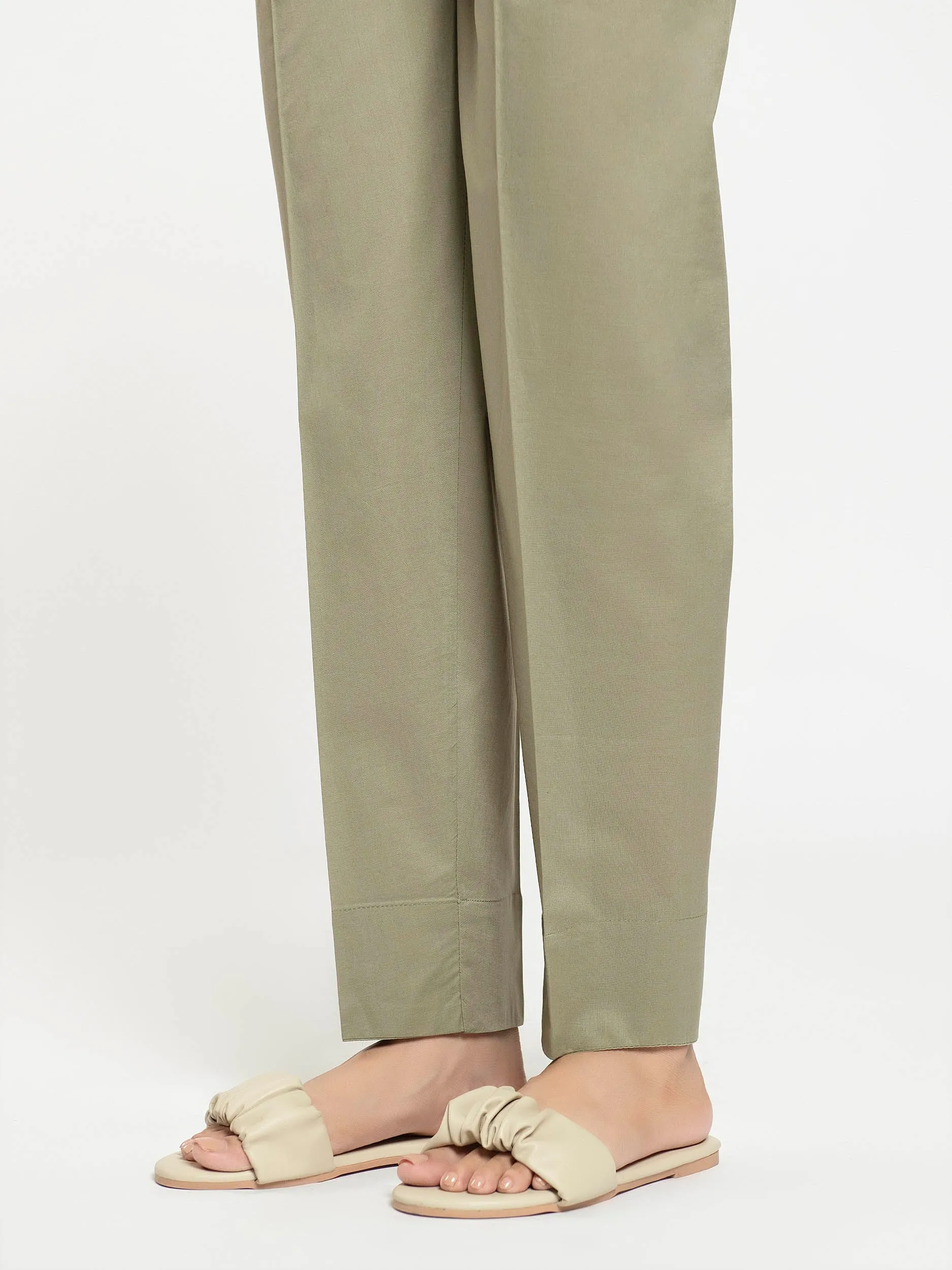 Limelight Olive Cambric Trouser (P7524TR)