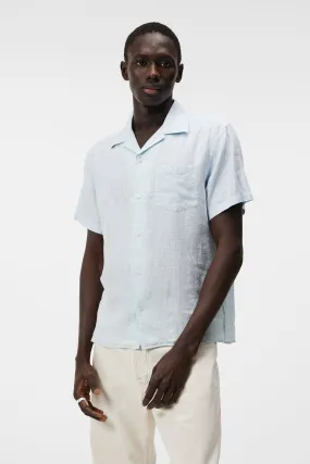 Linen Melange Short Sleeve Shirt