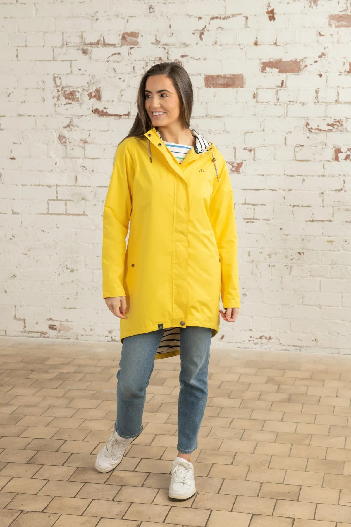 Long Beachcomber Jacket - Yellow