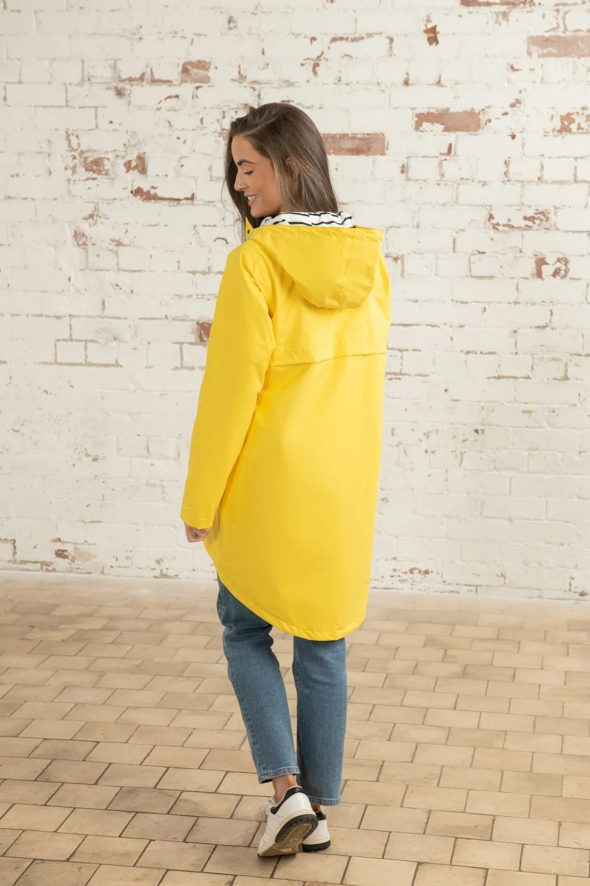 Long Beachcomber Jacket - Yellow