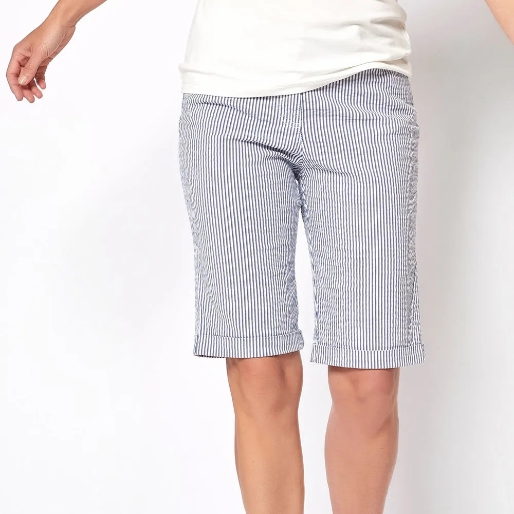 Meine Striped Bermuda Shorts