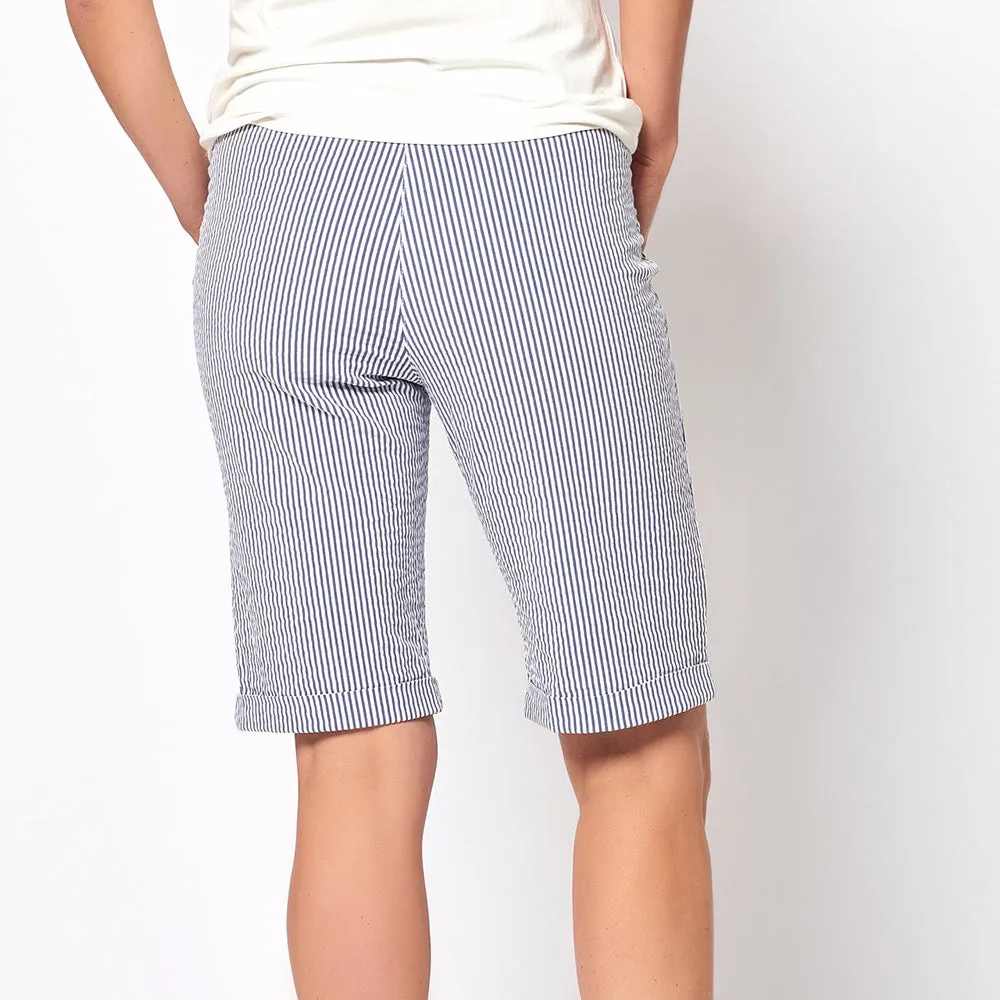 Meine Striped Bermuda Shorts