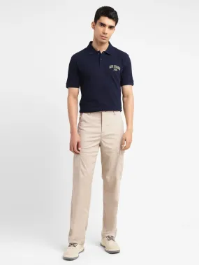 Men's Beige Regular Fit Cargo