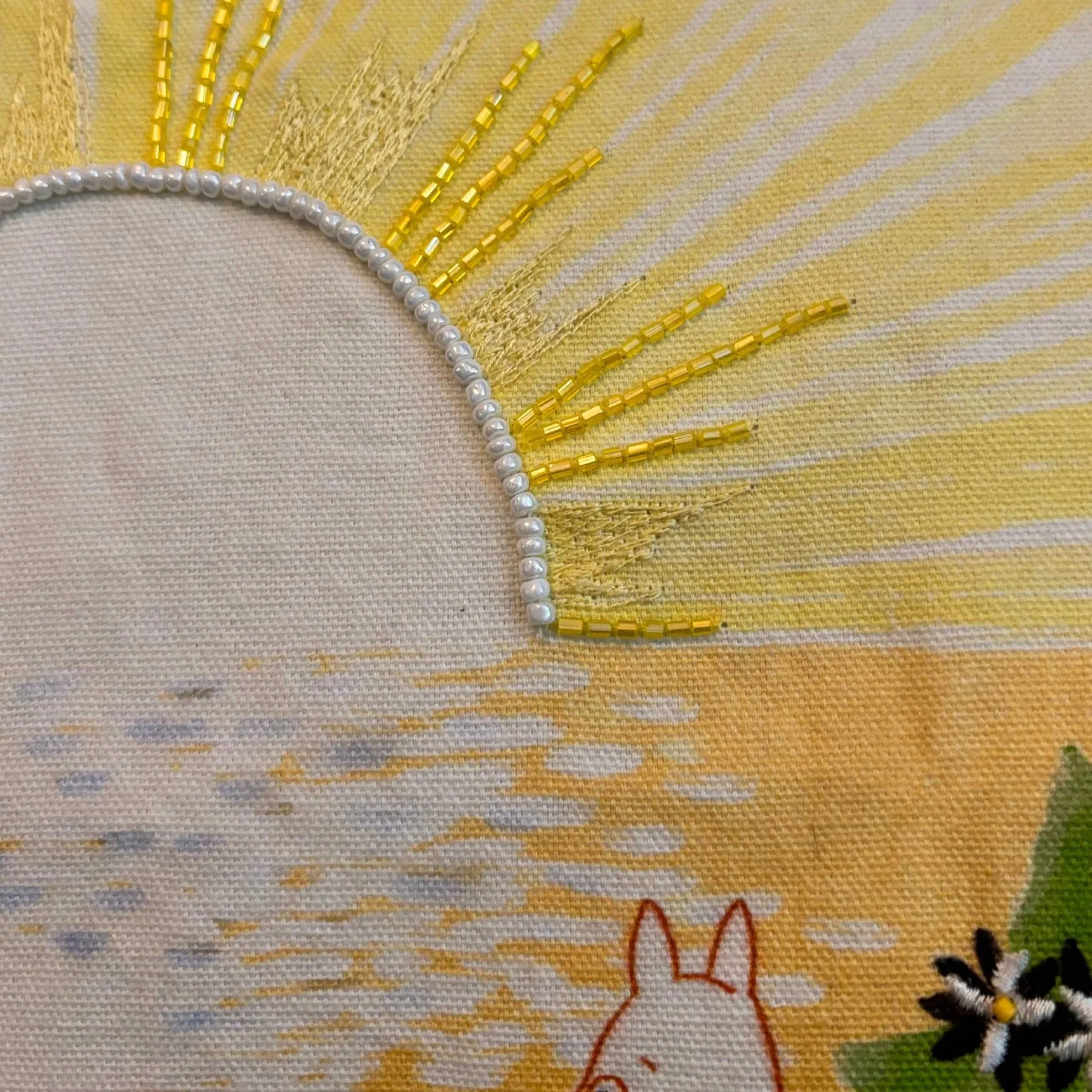 Moomin Cushion Sunset