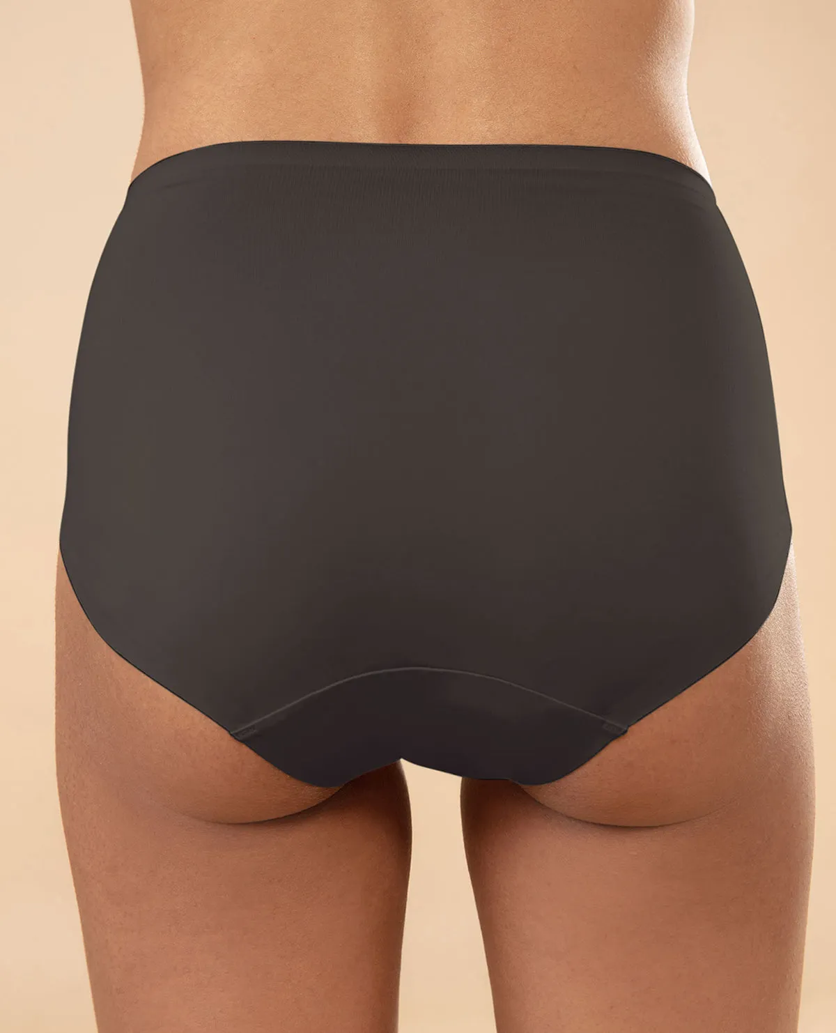 Nykd By Nykaa Bonded No VPL Full brief-NYP210-Dark Grey