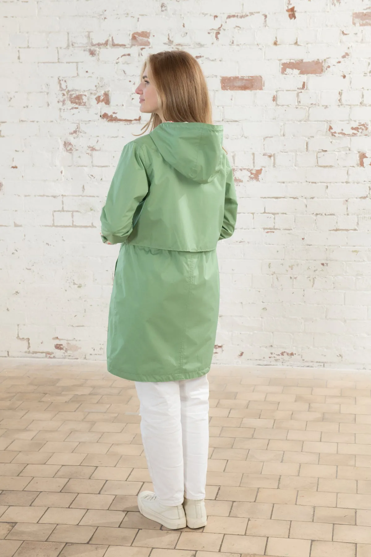 Pippa Coat - Soft Green