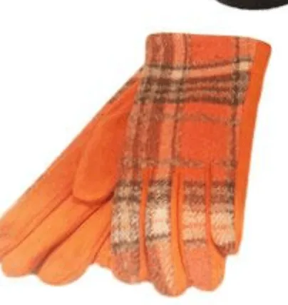 Plaid Gloves