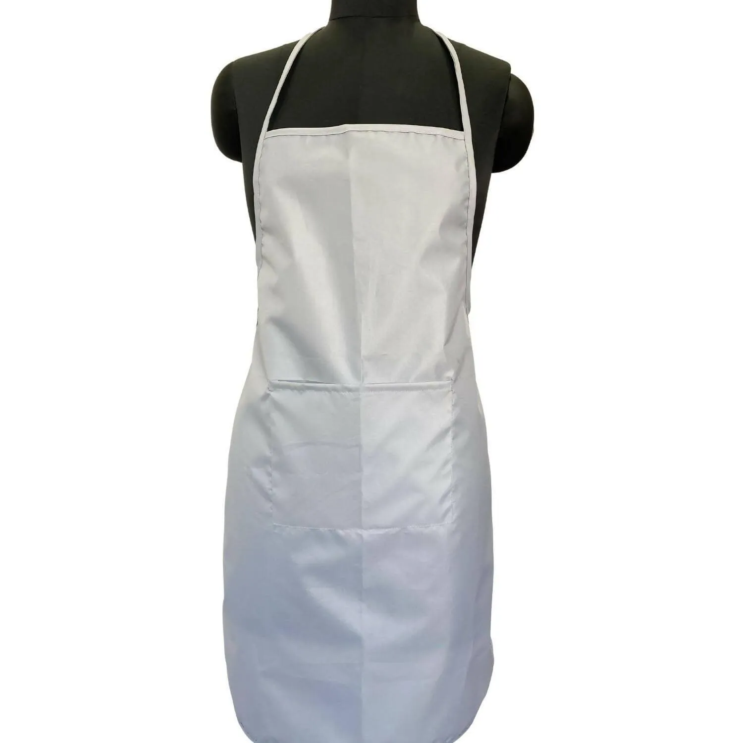 "Lushomes Waterproof Kitchen Apron with Pocket - Durable and Stylish for Adults, Women - Black, Pack of 10 (22 x 32)"