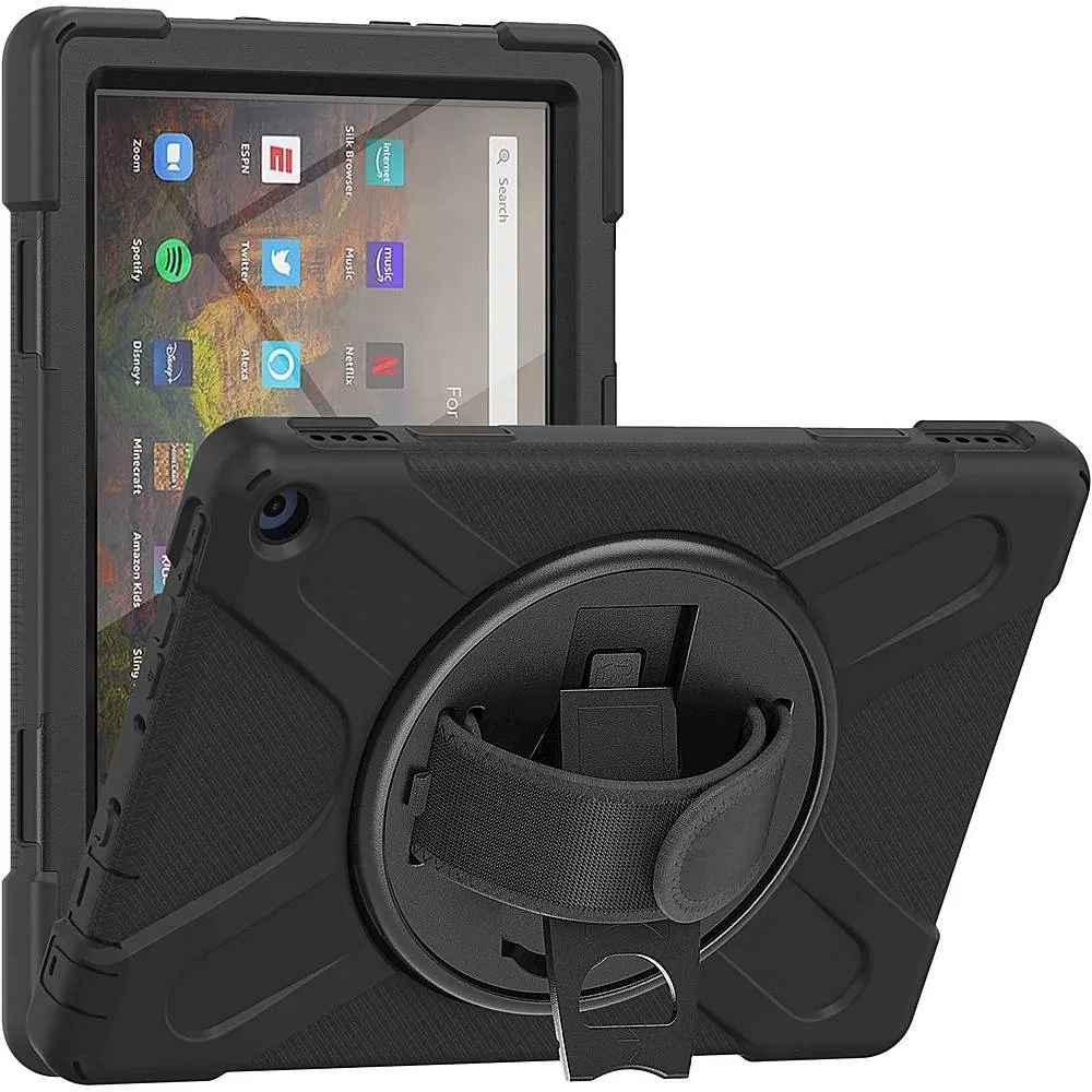 Raider X Series Heavy Duty Hand Strap Case - Amazon Fire HD 10 (2021) and HD 10 Plus (2021)