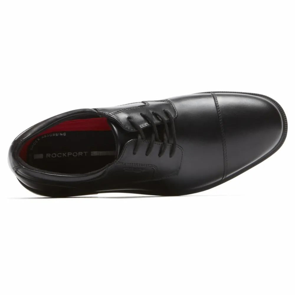 Rockport Men ESSENTIAL DETAILS II CAPTOE BLACK/LEATHER