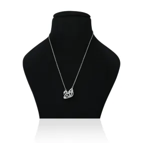 Silver Charming Duck Chain With Pendant