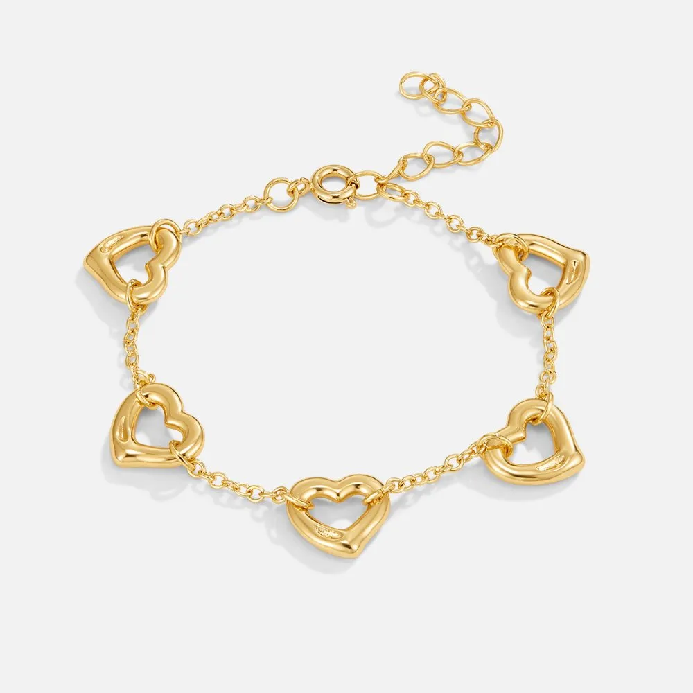 'String of Hearts' Bracelet