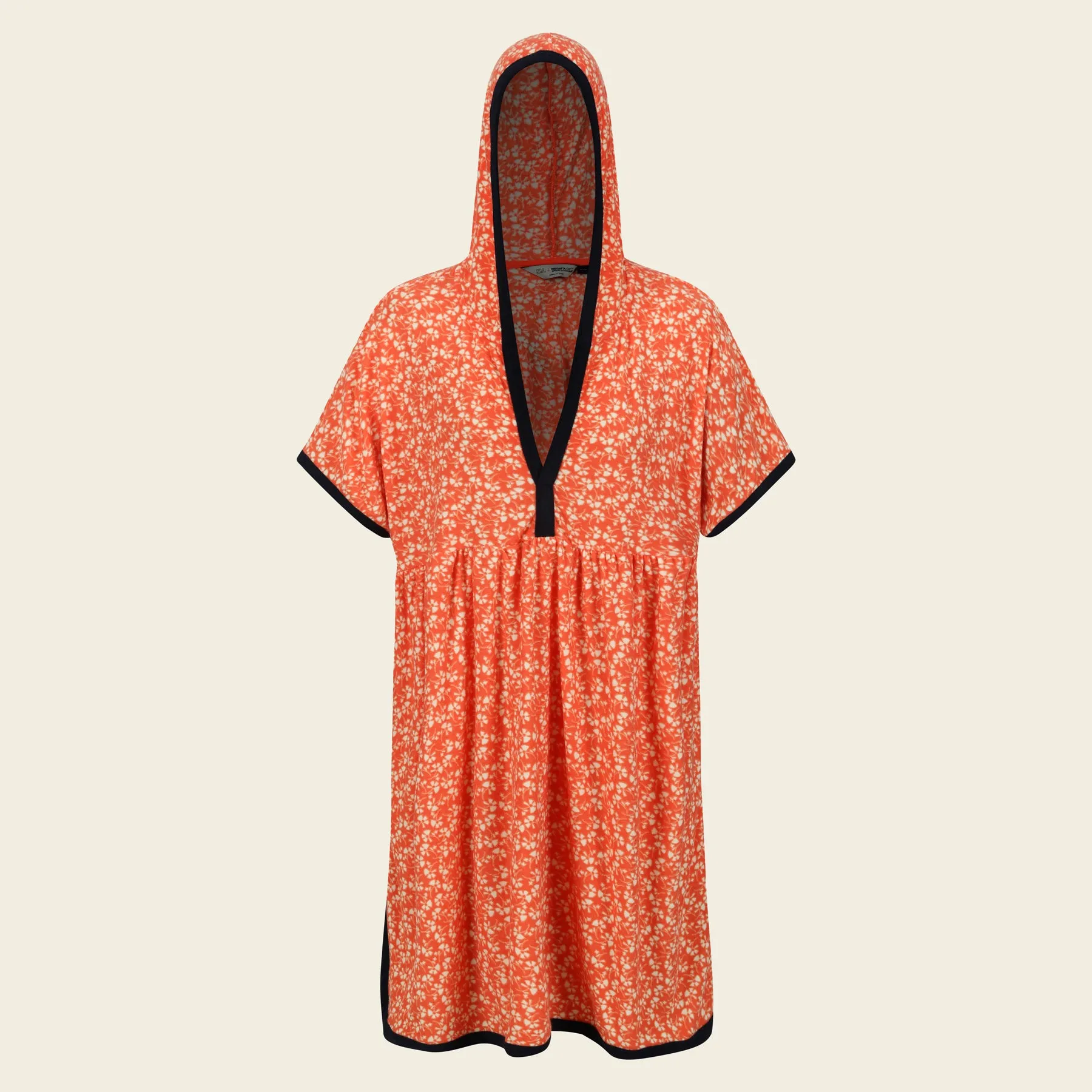 Towelling Dress - Satsuma Parsley