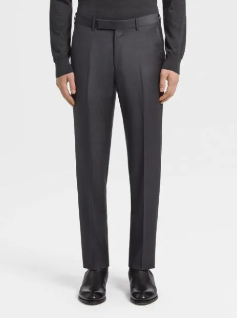 Trofeo Wool Trousers | Grey