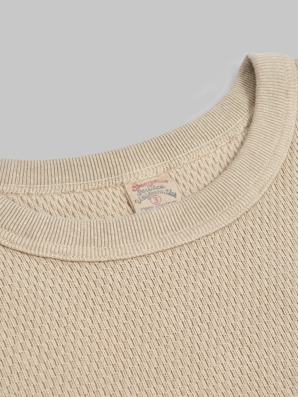 UES Double Honeycomb Thermal T-Shirt Beige