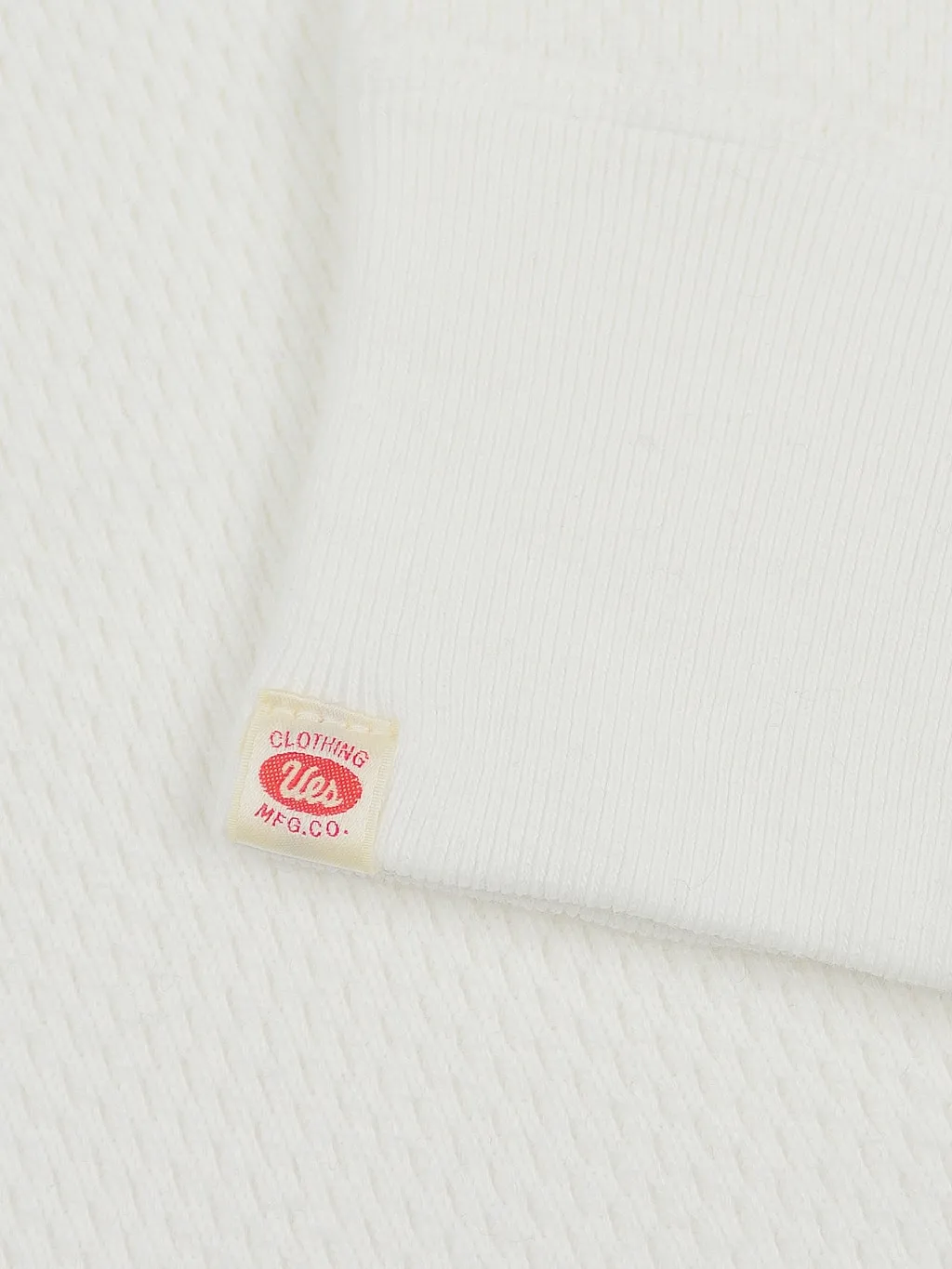 UES Double Honeycomb Thermal T-Shirt Off White