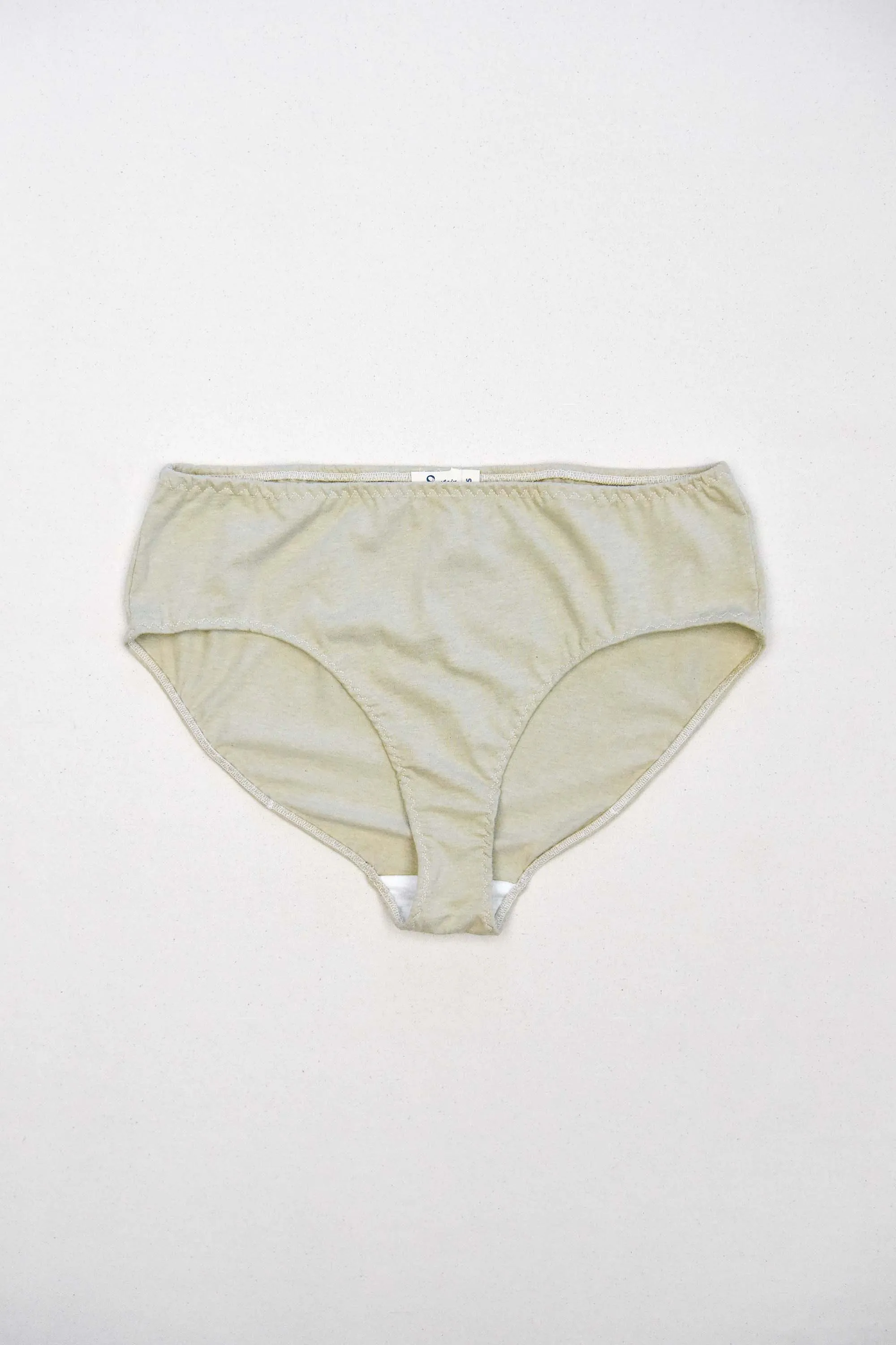 Undyed Organic High Rise Panties