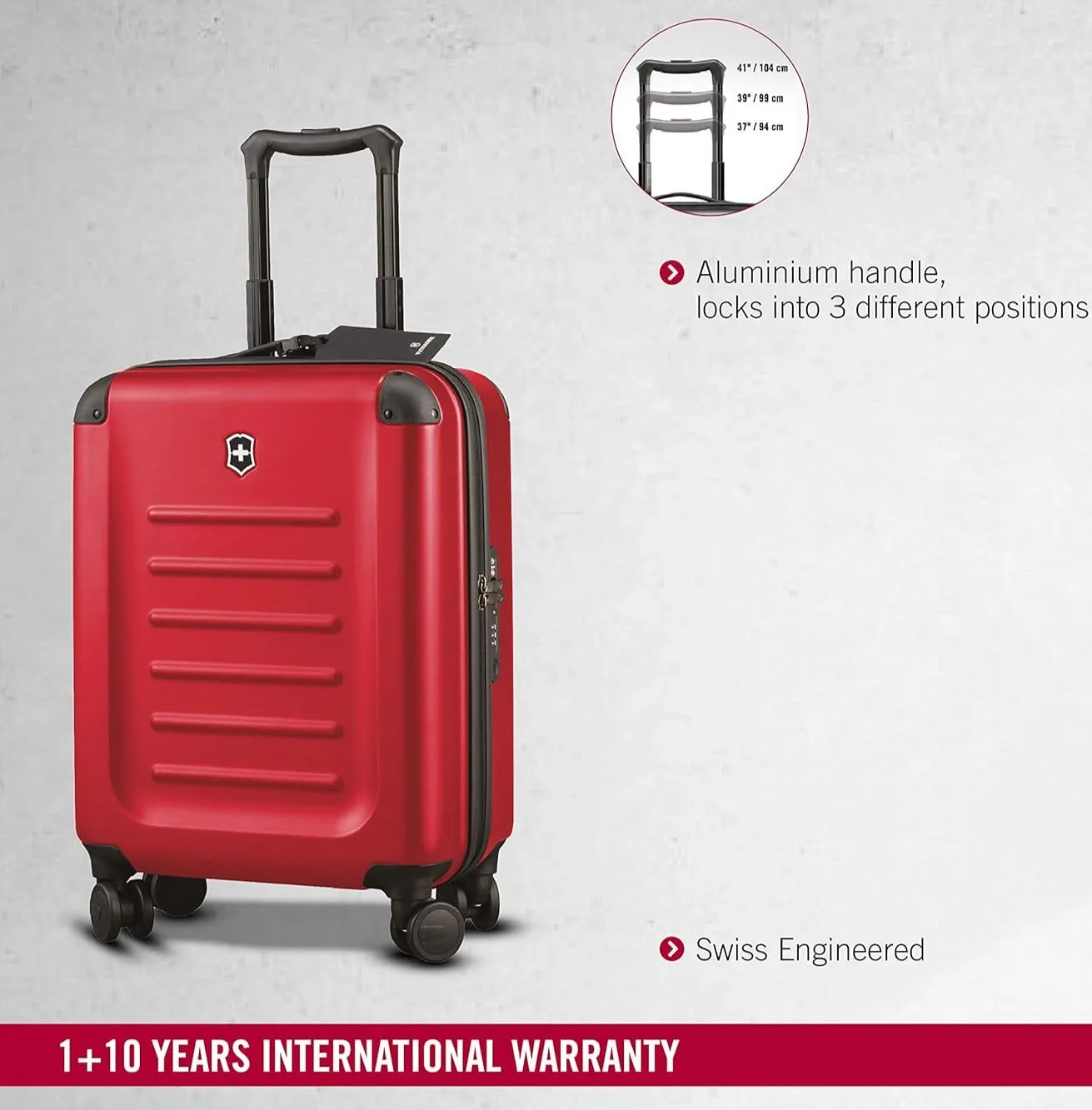 Victorinox Spectra Freqent Flayer Hardside Carry (Red)