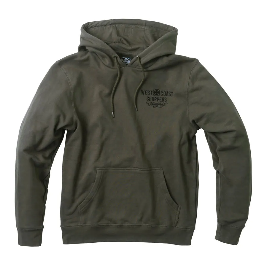 WCC FRISCO HOODY - OLIVE GREEN