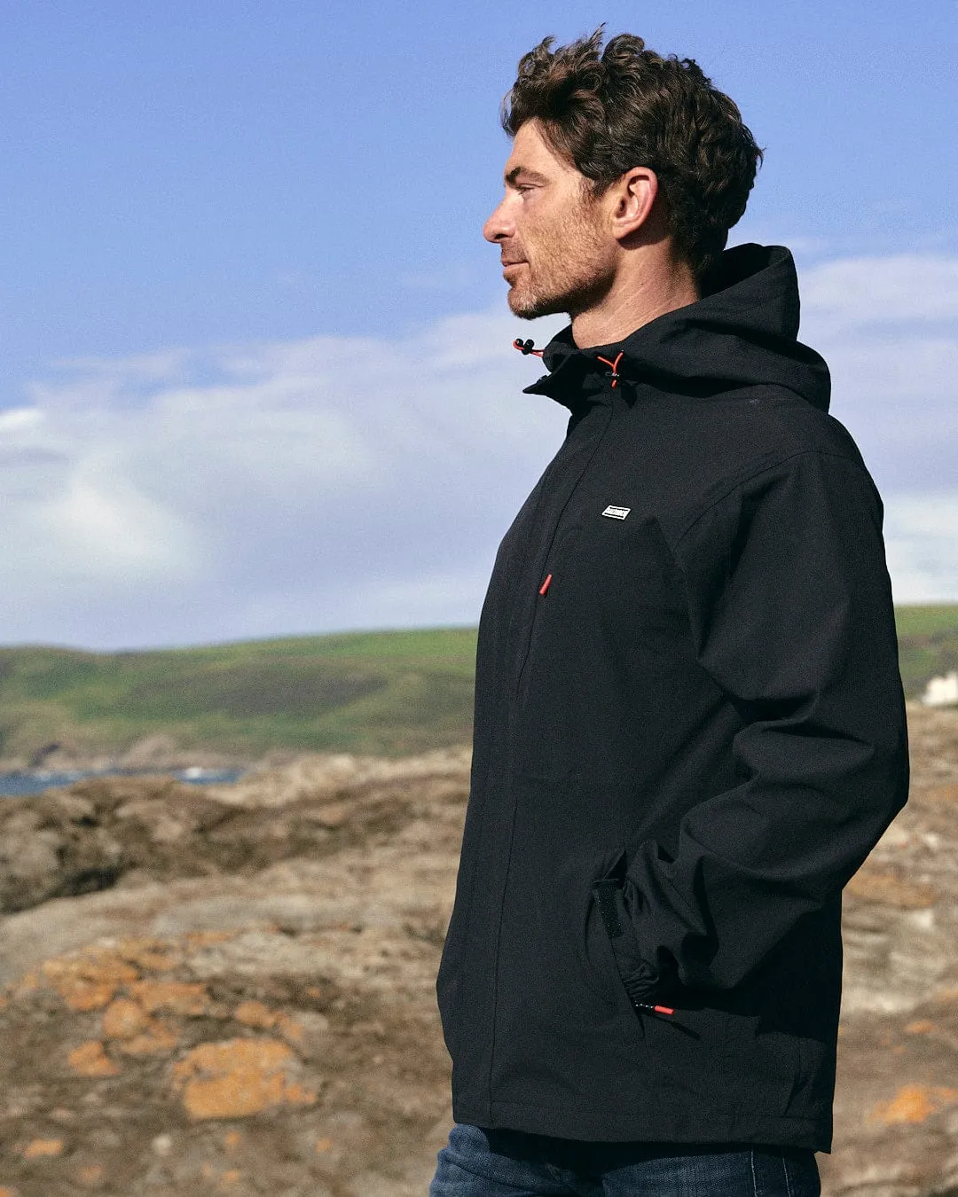 Whistler - Mens Hooded Jacket - Black